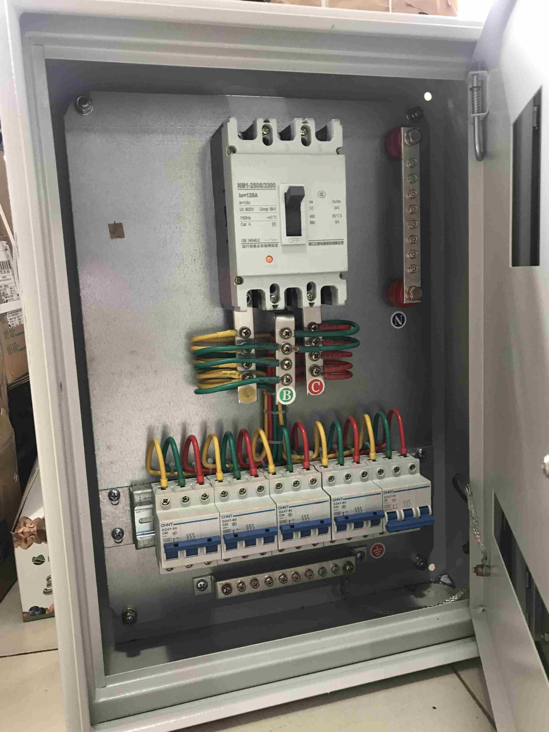 PZ Power Distribution Box – Compact Electrical Panel for Lighting & Power